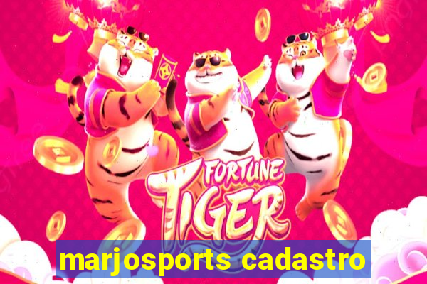 marjosports cadastro